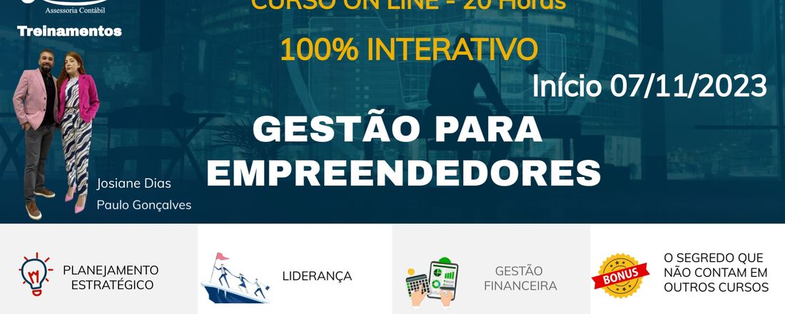 Cursão Gestão para Empreendedores