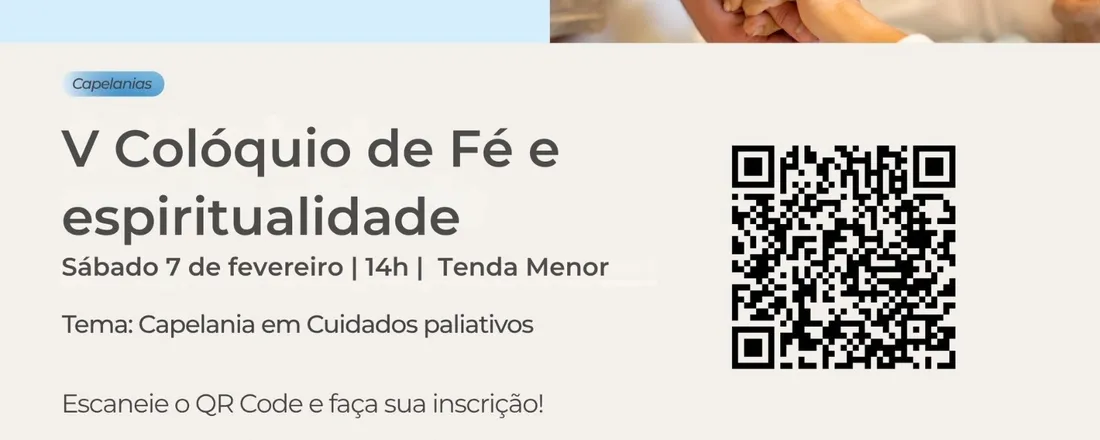 V COLÓQUIO DE FÉ E ESPIRITUALIDADE