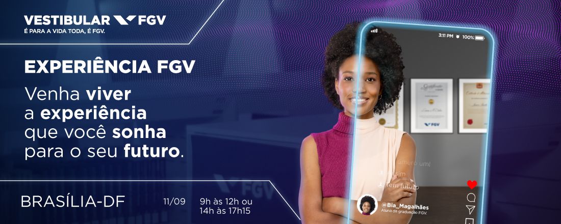 Experiência FGV 2025 - Brasília