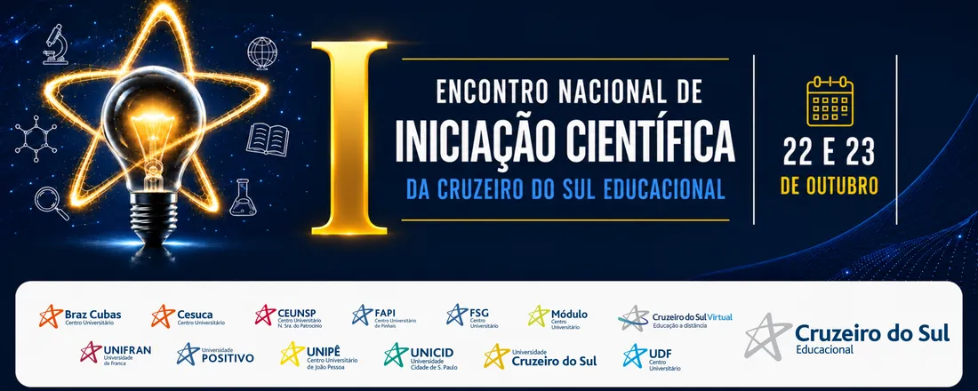 I Encontro Nacional de Iniciação Científica da CSED