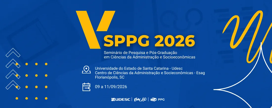 V SPPG 2026 - Seminário de Pesquisa e Pós-Graduação em Ciências da Administração e Socioeconômicas