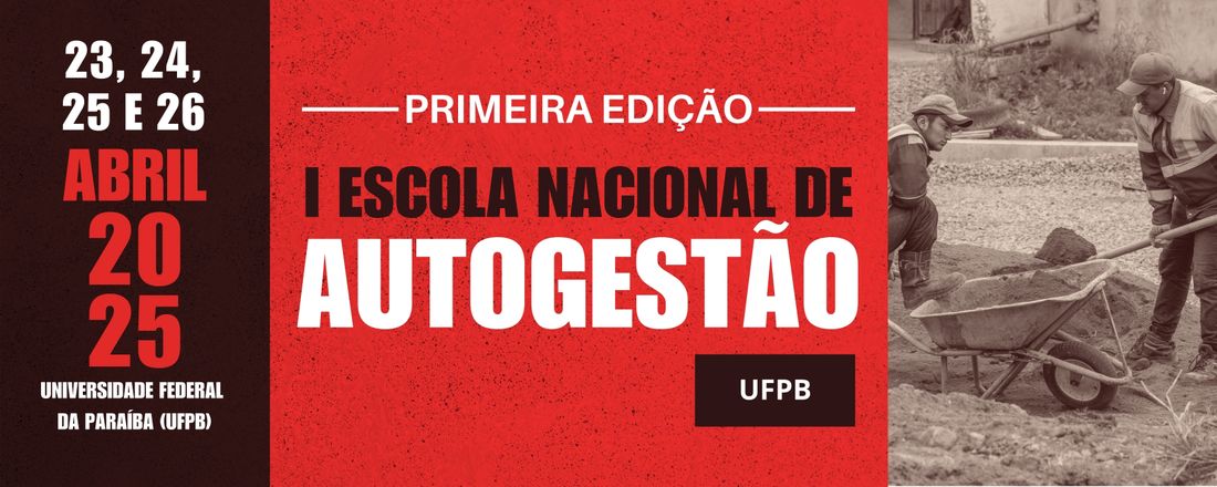 I Escola Nacional de Autogestão - Primeira Edição