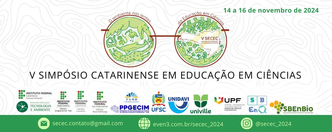 V Simpósio Catarinense em Educação em Ciências