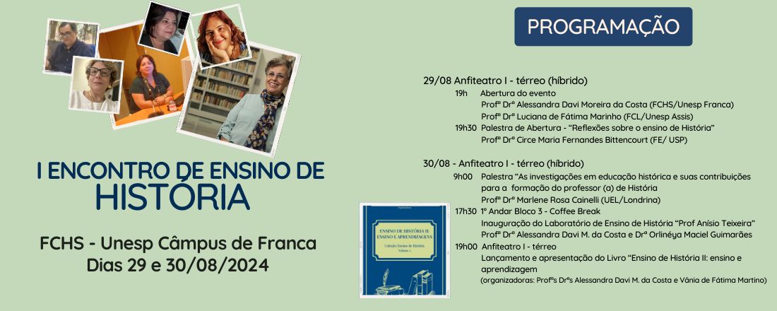 I Encontro de Ensino de História - Unesp Assis e Franca