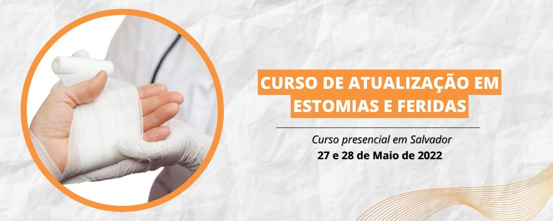 Curso de Atualização em Estomias e Feridas