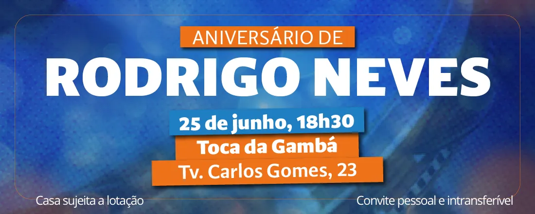Aniversário de Rodrigo Neves