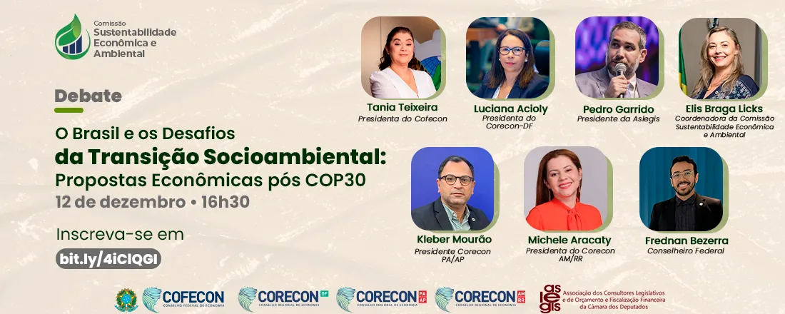 O Brasil e os Desafios da Transição Socioambiental: Propostas Econômicas pós COP30