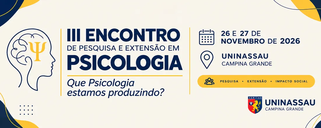 III Encontro de Pesquisa e Extensão em Psicologia da Uninassau CG/PB