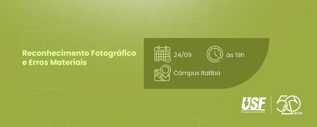 Reconhecimento Fotográfico e Erros Materiais