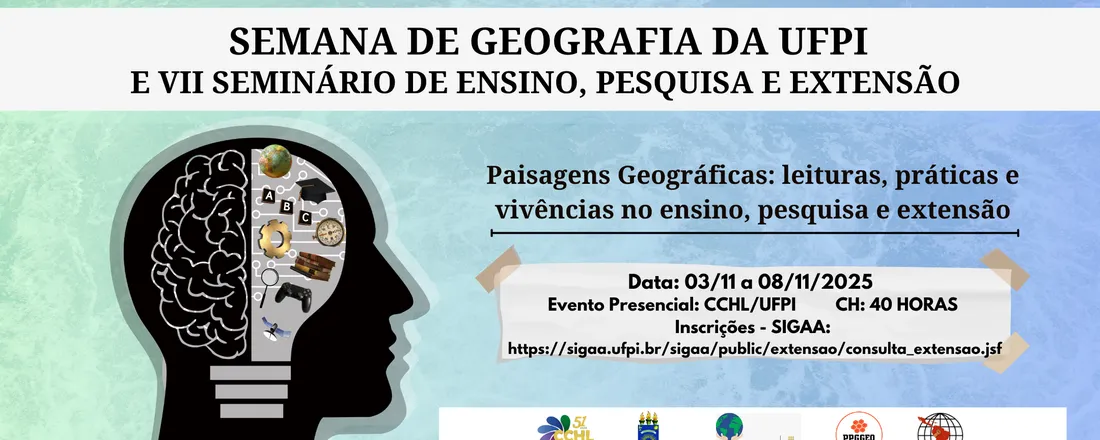 Semana de Geografia da Universidade Federal do Piauí e VII Seminário de Ensino, Pesquisa e Extensão