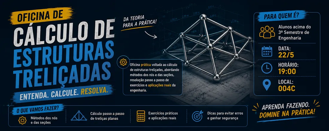OFICINA DE CÁLCULO DE ESTRUTURAS TRELIÇADAS