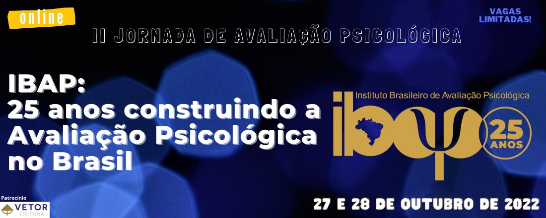 II JORNADA DE AVALIAÇÃO PSICOLÓGICA - IBAP 2022