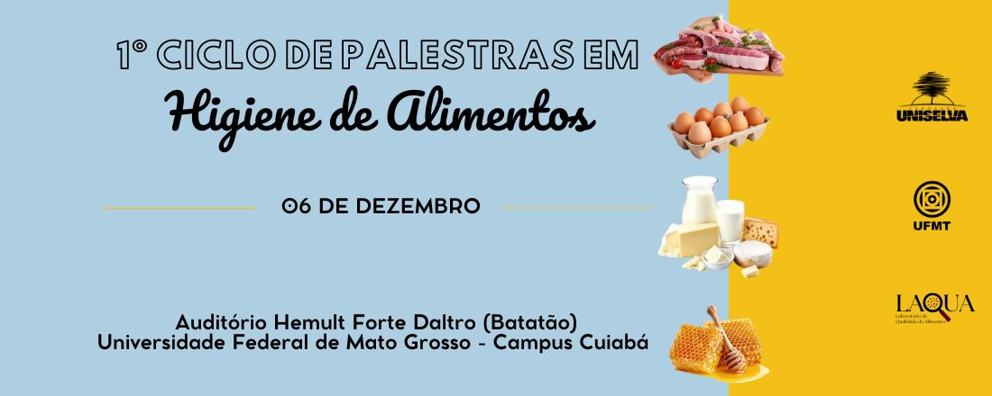 1º Ciclo de Palestras em Higiene de Alimentos