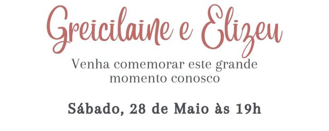 Casamento Greicilaine e Elizeu