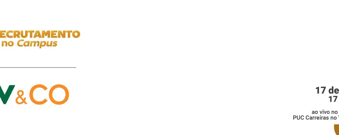 Recrutamento no Campus - MRV&CO
