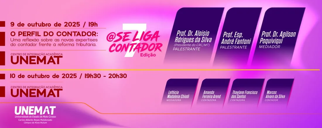 7º Se Liga Contador: O perfil do contador: Uma perspectiva das mudanças da reforma tributária