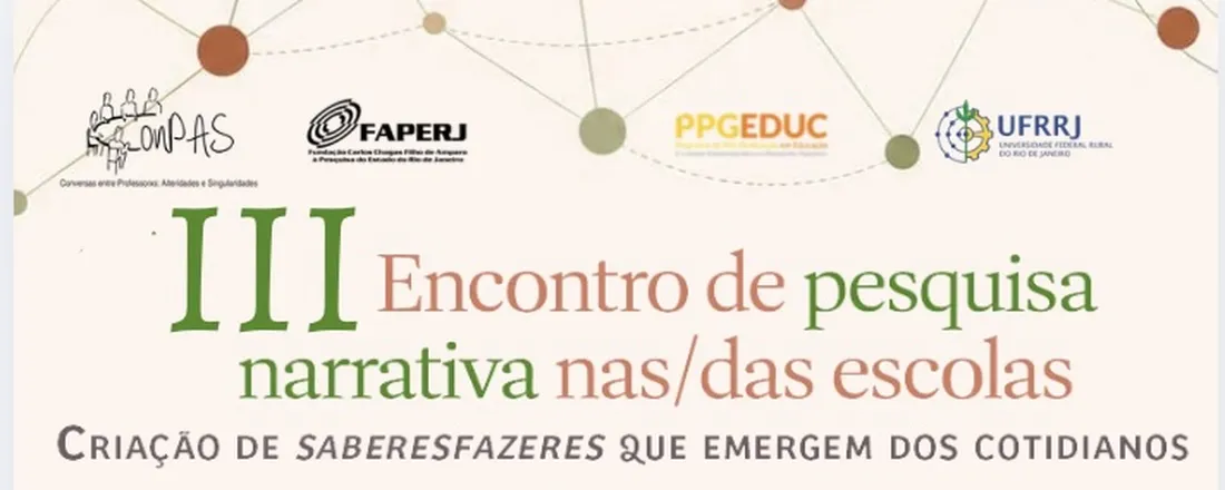 III Encontro de Pesquisa Narrativa