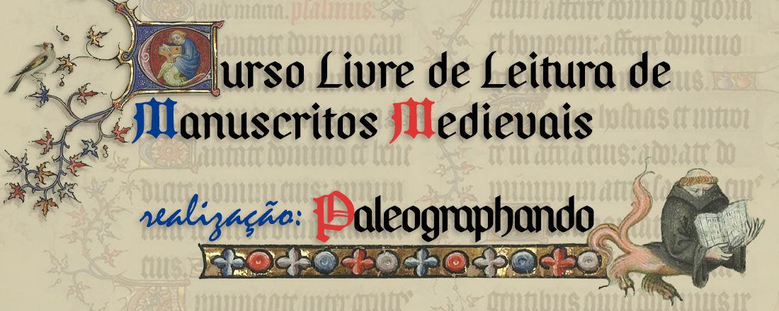 Curso Livre de Leitura de Manuscritos Medievais