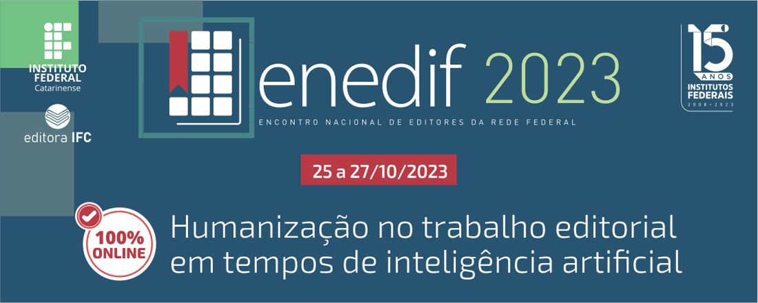 VII ENEDIF - Encontro Nacional de Editores da Rede Federal