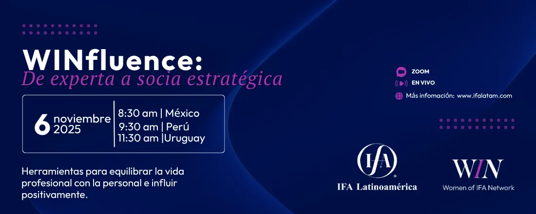 Webinar WIN LATAM: WINfluence - De experta a socia estratégica