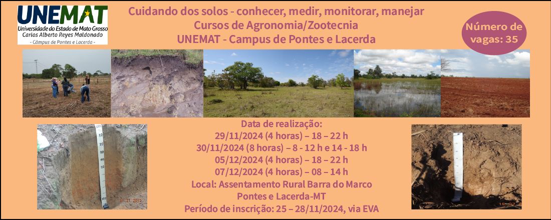 Cuidando do solo - conhecer, medir, monitorar, manejar