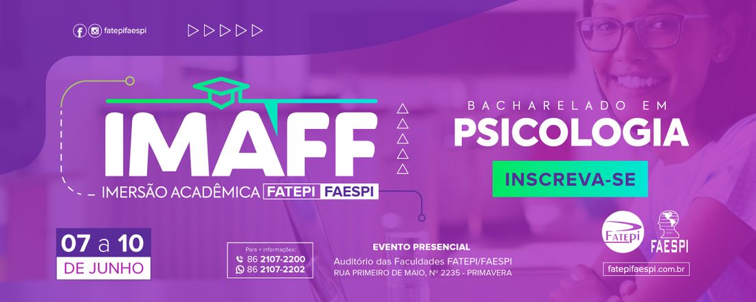 Imersão Acadêmica Fatepi Faespi - Psicologia