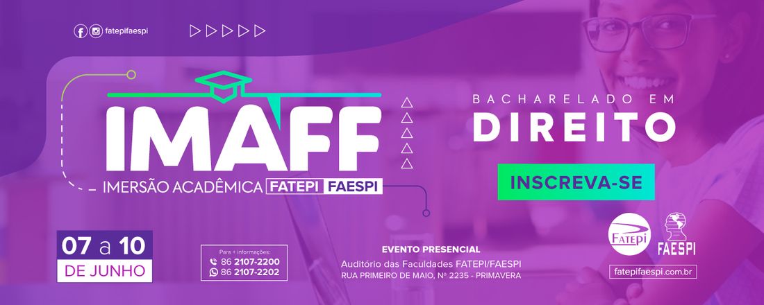 Imersão Acadêmica Fatepi Faespi - Direito