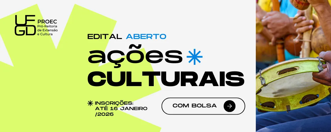 Edital de Seleção de Ações Culturais - Bolsa Cultura