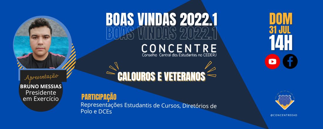 Aula Inaugural 2022/2 CONCENTRE EAD