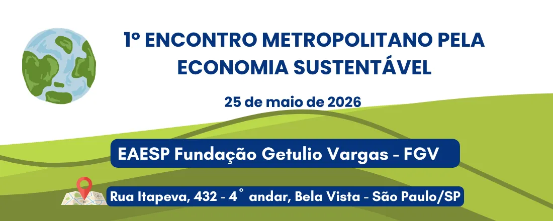 1º Encontro Metropolitano Pela Economía Sustentável da Grande São Paulo