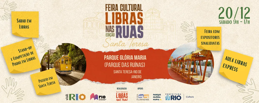 Feira Cultural Libras nas Ruas
