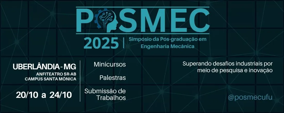 33° Simpósio da Pós-Graduação em Engenharia Mecânica - POSMEC 2025