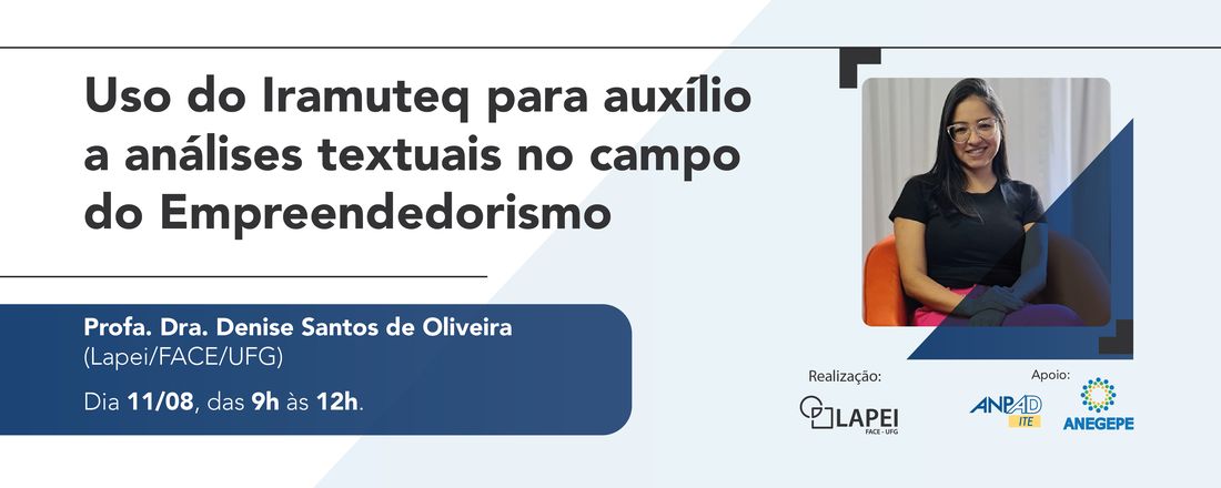 Uso do Iramuteq para auxílio a análises textuais no campo do Empreendedorismo