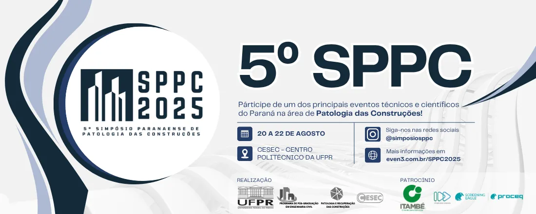 Simpósio Paranaense de Patologia das Construções