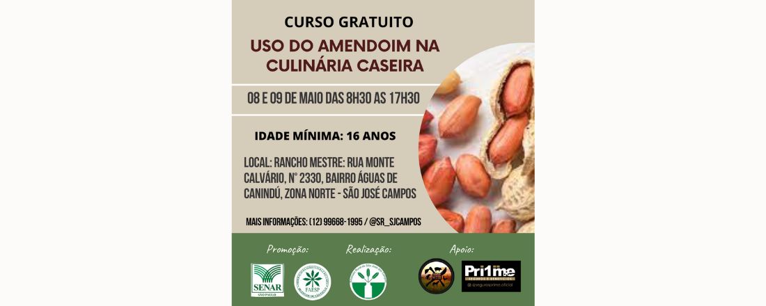 PROCESSAMENTO CASEIRO DO AMENDOIM