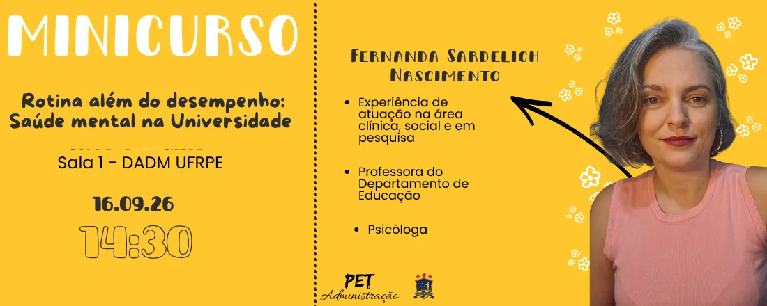 Vida universitária além do desempenho: um olhar sobre a saúde mental na rotina acadêmica