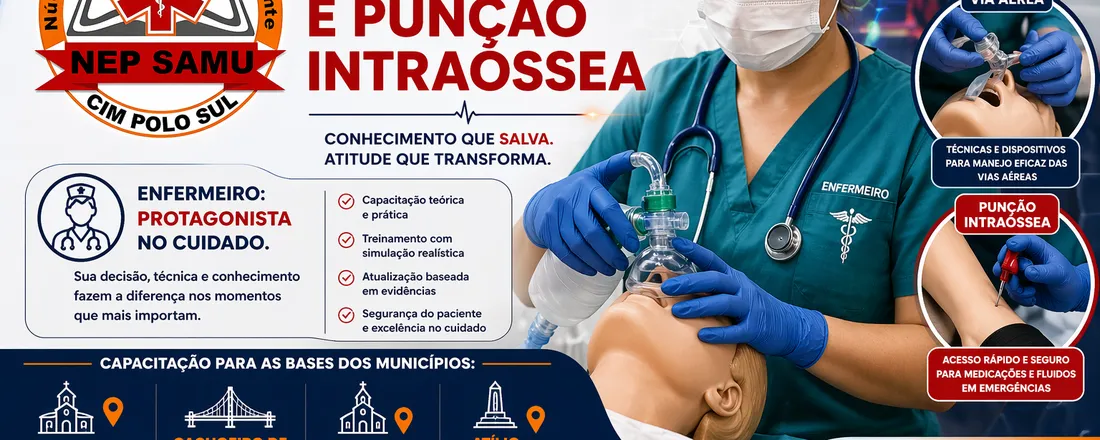 HABILITAÇÃO: VIA AEREA E INTRAÓSSEO