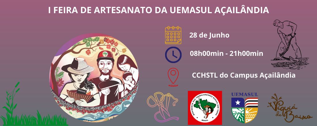 I FEIRA DE ARTESANATO DA UEMASUL AÇAILÂNDIA