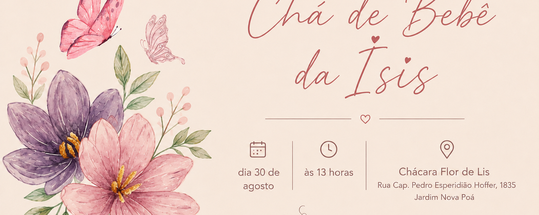 Chá de Bebê da Ísis