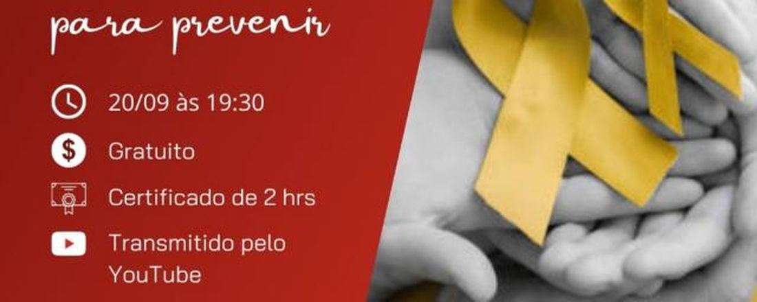 Suicídio: entender para prevenir