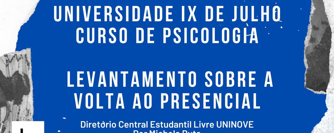 Apresentação Levantamento Volta ao Presencial (Psi)