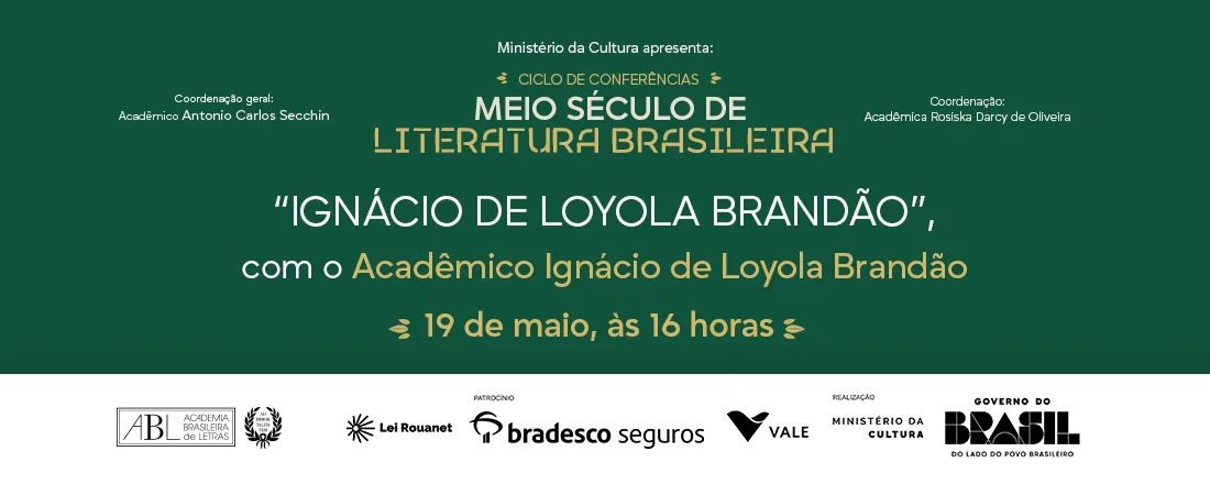 90 anos de Ignácio Loyola de Brandão