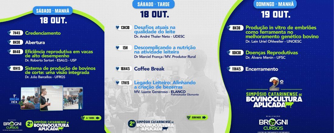 2º SIMPÓSIO CATARINENSE DE BOVINOCULTURA APLICADA