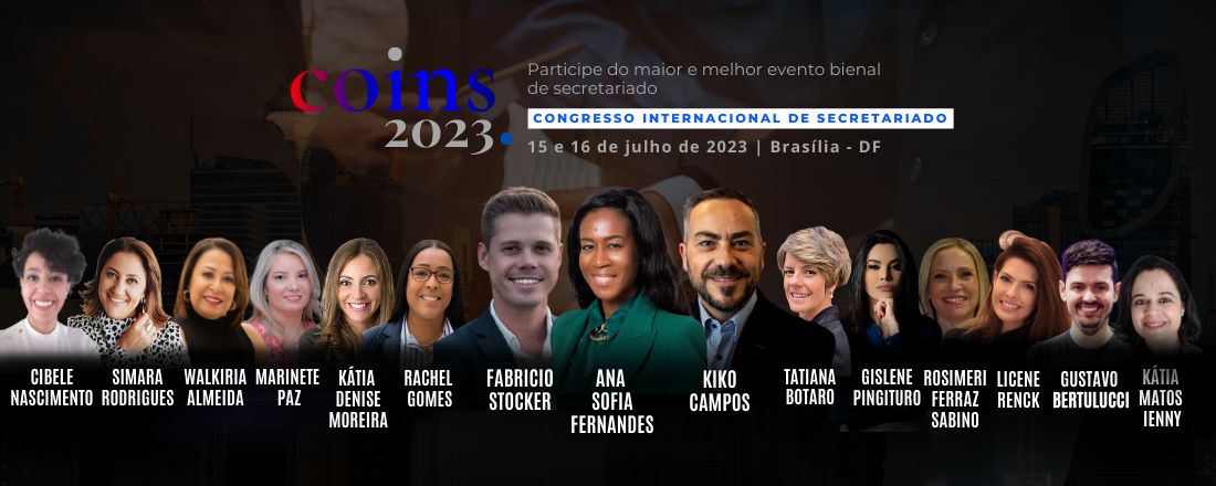 Congresso Internacional de Secretariado 2023 - COINS 2023