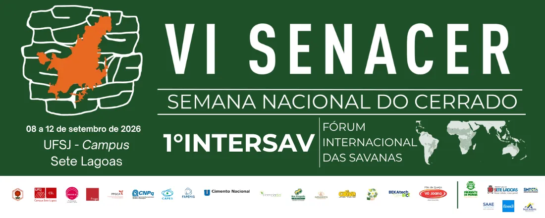 VI SEMANA NACIONAL DO CERRADO – UFSJ: Mulheres, Saberes e Conservação das Savanas Mundiais