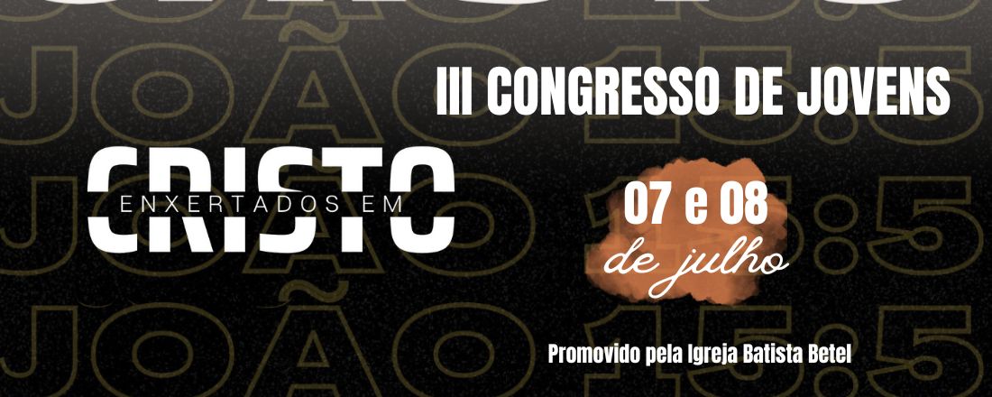 Congresso Enxertados em Cristo