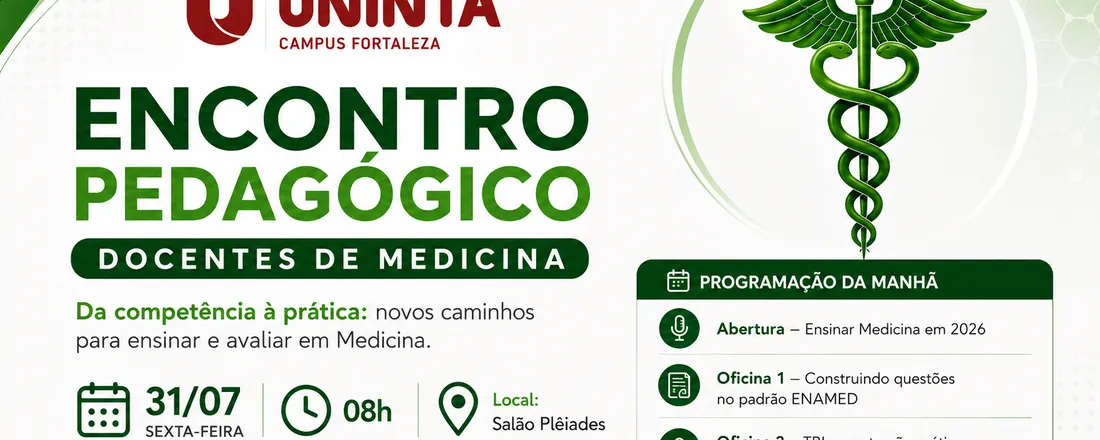 ENCONTRO PEDAGÓGICO MEDICINA FORTALEZA 2026. 2