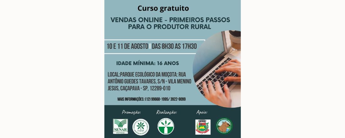 Vendas online: Primeiros passos para o produtor rural