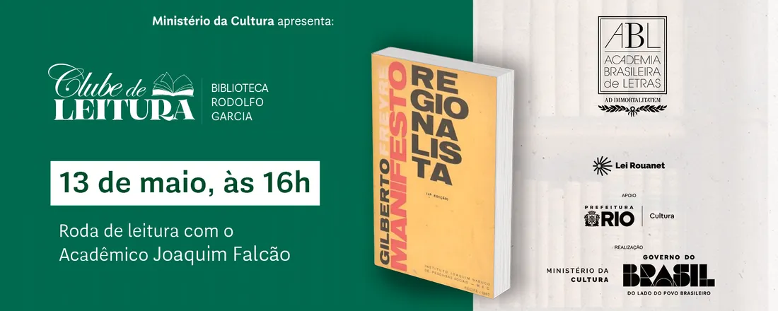 Clube de Leitura - Biblioteca Rodolfo Garcia