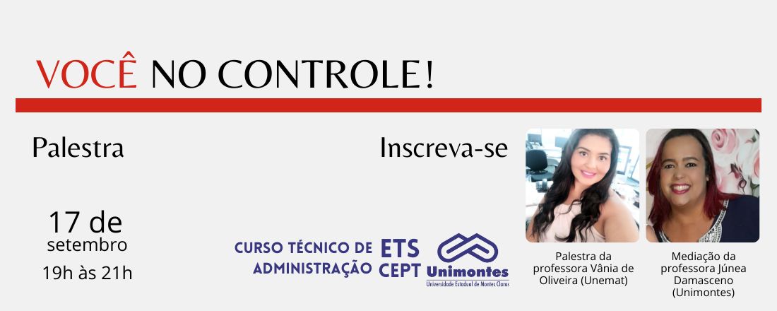 Você no controle!